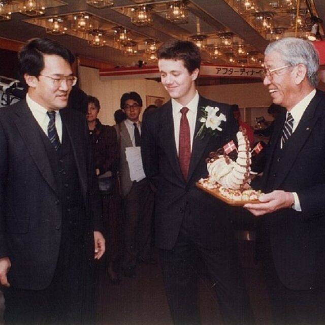 1987年11月5日 ようこそ フレデリック皇太子殿下